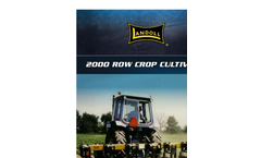 Landoll - Model 2000 Series - Row Crop Cultivator Brochure