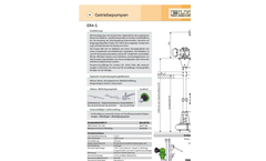 Model ER4-S - Centrifugal Slurry / Manure Pump Brochure