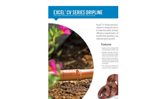 Excel - Model PC - Dripline Brochure