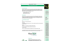 Aqua-Tech - Model 7-20-4 - Premium Irrigation Fertilizer - Datasheet