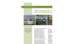 FERC Hydropower Licensing and Compliance Management Brochure