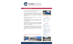 FloodControl - Heavy Duty Sliding Floodgates - Brochure