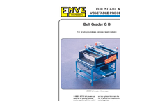 Model G B - Belt Grader Brochure