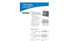 Model PCI Series - Pressure Compensating Inline Drip Tubing Datasheet