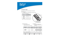 BigFoot - Low Flow Series - Drip Tape Datasheet