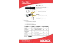 Bowsmit - Model Vine Clip - Clamping System - Datasheet