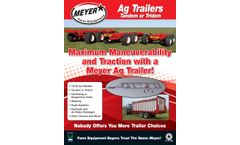 Meyer - 22 Ton Oscillating Axles Tandem Trailer - Brochure