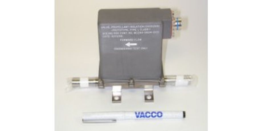 Vacco - Model V1E10691-01 - ½” Bi-Directional Latch Valve-Low Pressure
