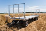 Farmtech - Model DPW 1800 - Three-Axle Flatbed Trailer