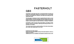 Fasterholt - Model QB3 - Bale Wagon - Brochure