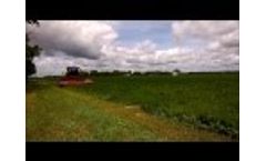 MF 9760 Windrower with StarFire 3000 Receiver Video