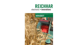 Minibatt Sample Harvester Brochure