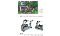 FAE - Model UML/LOW - Forestry Mulcher for Tractor - Brochure