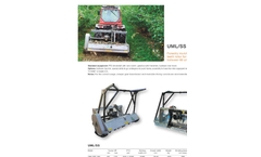 FAE - Model UML/ST - FML/ST - Forestry Mulcher for Tractor  - Brochure