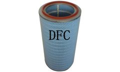DFC - Model A-CE-3566F5 (Round) - Cellulose Filter Cartridge with Nanofiber