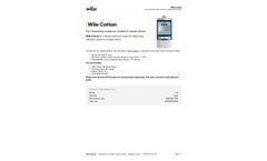 Wile - Wile Cotton - Brochure