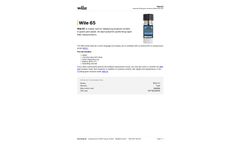 Wile - Model 65 - Grain Moisture Meters - Brochure