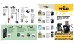 Wile - Reliable Moisture Meters for Grains - Brochure