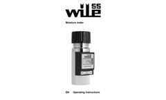 Wile - Model 55 - Grain Moisture Meter - Manual