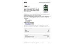 Wile - Model 25 - Handy Moisture Meter - Datasheet