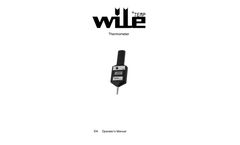 Wile - Temp Thermometer - Operating Manual