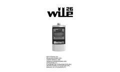 Wile - Model 26 - Handy Moisture Meter - Operating Manual