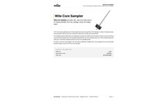 Wile - Core Sampler - Datasheet