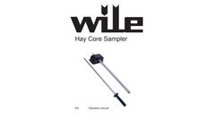 Wile - Hay Core Sampler - Operating Manual