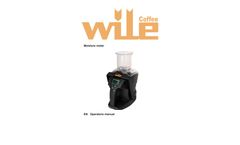Wile - Model 200 Coffee - Moisture Meter - Operating Manual