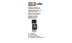 Wile - Bio Moisture Wood Meter - Operating Manual