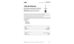 Wile - Bio Moisture Meter - Datasheet
