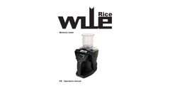 Wile - Model 200 Rice - Moisture Meter - Operating Manual