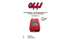 Olli - Model Protector 11 - Electric Fence Energisers - Manual