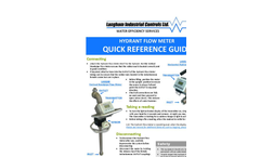 Hydrant Flow Meter Quick Reference Guide