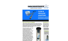 Flow and Pressure Adaptors Brochure