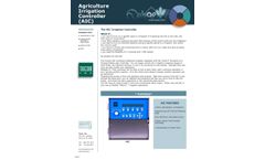 Tucor - Model AIC - Agriculture Irrigation Controller - Brochure