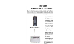 PB-RFA-100V3 Remote Field Access Unit - Datasheet