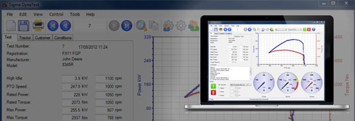 Sigma Dynatest - PC Based Load Control Software