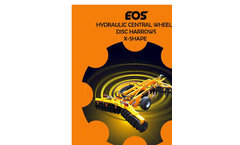 EOS - RCHX - X-Shape Hydraulic Folding Disc Harrows- Brochure