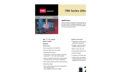 Model 700 Series - Ultra Flow Valves Brochure