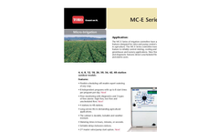 Model MC-E Series - Irrigation Controllers- Brochure