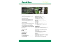 Rain-Bird - Model LF1200 - Low Flow Sprinkler - Brochure