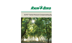 Model A5 PC Series - Pressure Compensating Ag Dripline Flat-Emitter-Brochure