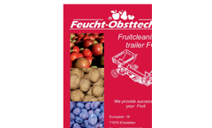 Fruit Cleaning Trailer Products Catalog