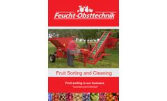 Feucht Obsttechnik - Fruit Sorting and Cleaning - Catalogue
