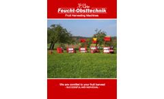 Feucht Obsttechnik - Fruit Harvesting Machines - Catalogue