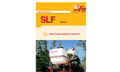 SLF Series - Fruit Growers Mower  Brochure