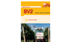 Model BV2 - Fruit Growers Mower Brochure