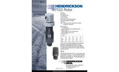Hendrickson - Model PGS - Rotor Sprinklers Brochure