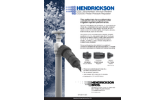 Hendrickson - Model DG5000 - Low Flow Pressure Regulator Brochure